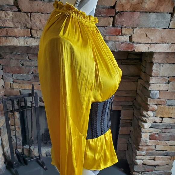 H&M Ruffle Collar Blouse SZ Med - Picture 6 of 6